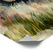 美しい水彩象 ポスター (角)