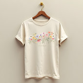 美しい水彩野草植物園 トライブレンドＴシャツ