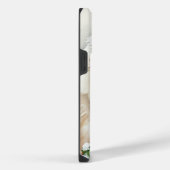 美しい水彩長毛ヒマラヤ猫 iPhoneケース (右側面)