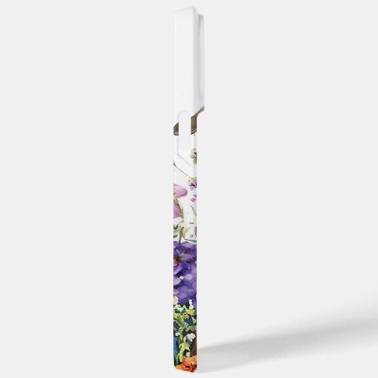 美しい水彩黄褐色ホワイトウィペット犬 Case-Mate iPhoneケース (裏面 / 右)