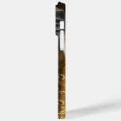 美しい水彩黒猫と金ゴールドベール Case-Mate iPhoneケース (裏面 / 左)