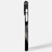 美しい水彩黒猫と金ゴールドベール Case-Mate iPhoneケース (裏面 / 左)