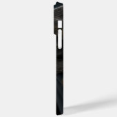 美しい水彩黒猫と金ゴールドベール Case-Mate iPhoneケース (裏面 / 左)