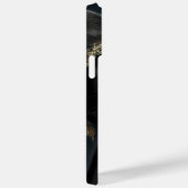 美しい水彩黒猫と金ゴールドベール Case-Mate iPhoneケース (裏面 / 右)