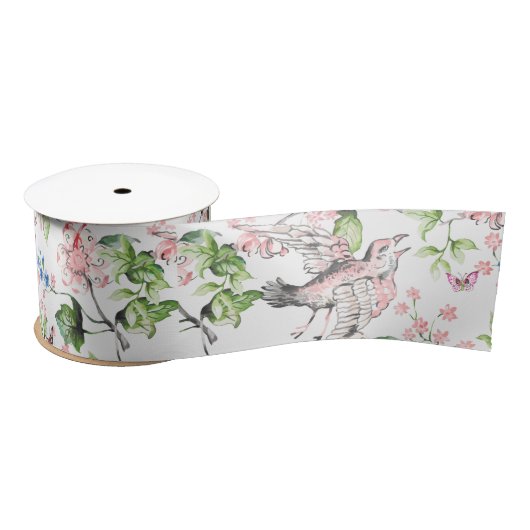 美しい水彩,手の絵を描自然シーン,t サテンリボン (リール)