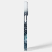 美しい水色のノルウェーの森の猫 Case-Mate iPhoneケース (裏面 / 右)