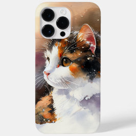 美しい水色の三毛猫 Case-Mate iPhone 14 PRO MAXケース