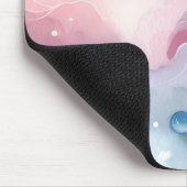 美しい水色の天体 マウスパッド (コーナー)