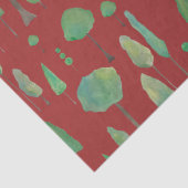 美しい水色の木 薄葉紙 (詳細)