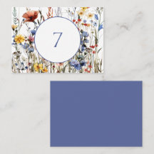 美しい水色の野花