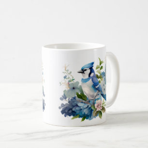 美しい水色の青いジェイラップ コーヒーマグカップ