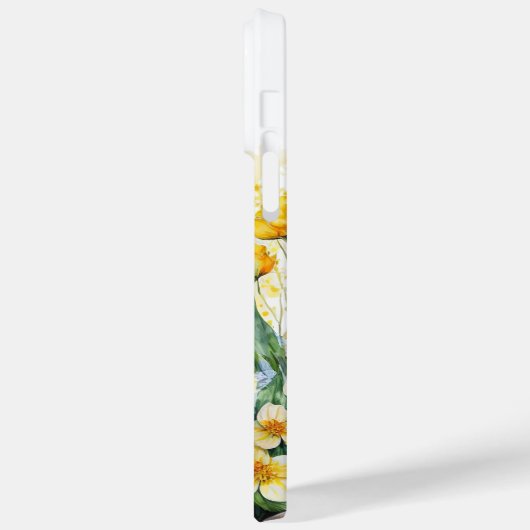 美しい水色タンホワイトピットブルテリア Case-Mate iPhoneケース (裏面 / 左)