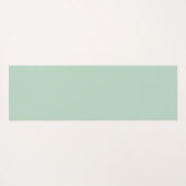 美しい水色ユーカリ名ヨガマット ヨガマット (裏面(横))