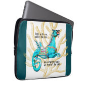 美しい水馬ノートパソ感動的ックケース ラップトップスリーブ (正面右)