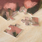 美しい油絵フローラ牧草地のパス ジグソーパズル (側面)