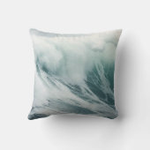 美しい泡立つ波 クッション (裏面)
