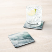 美しい泡立つ波 コースター (右側)