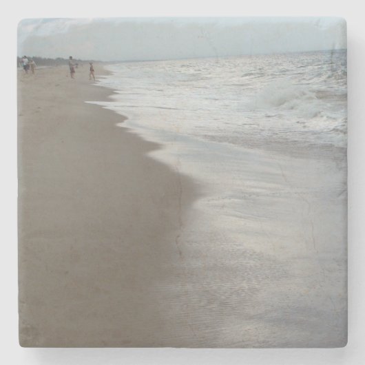 美しい波大理石コースター ストーンコースター (正面)