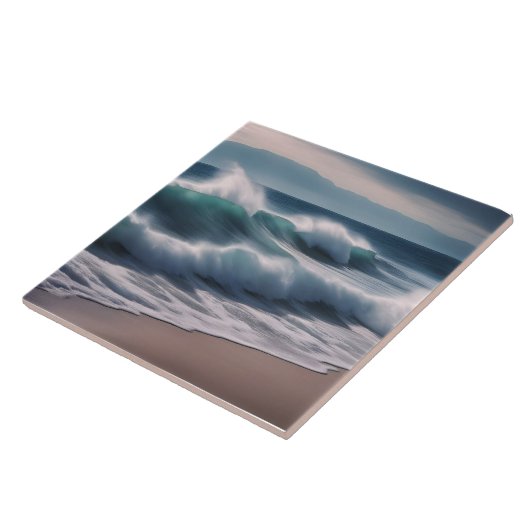 美しい波 タイル (側面)