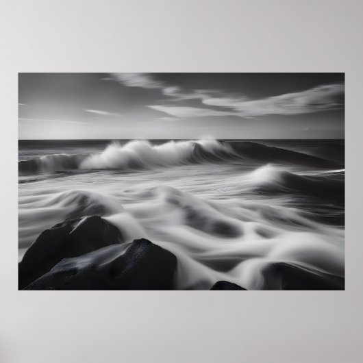 美しい波 ポスター (正面)