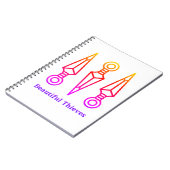 美しい泥棒 ノートブック (左側)