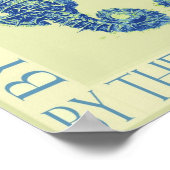 美しい海で – 黄色い海馬 ポスター (角)