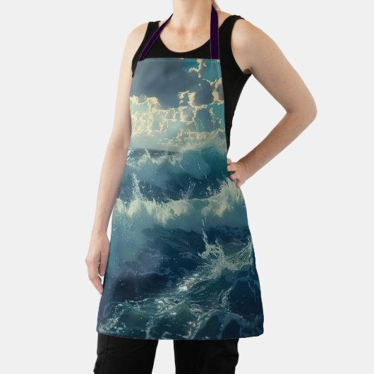 美しい海と波 エプロン (インサイチュ)