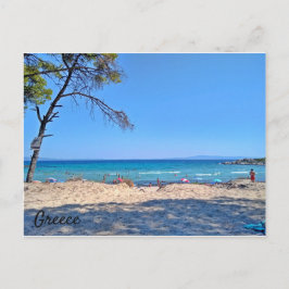 美しい海のギリシャはがき ポストカード