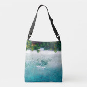 美しい海の動物 クロスボディバッグ (裏面)