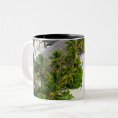 美しい海の動物 ツートーンマグカップ (正面左)