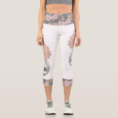 美しい海の女神マーメイドフローラ カプリレギンス (正面)