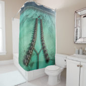 美しい海の生活 シャワーカーテン (インサイチュ)