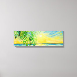 美しい海の風景アート キャンバスプリント