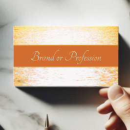 美しい海エレガントとピーチサンセット美しい 名刺