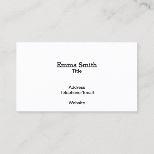 美しい海サンセット写真 名刺 (裏面)