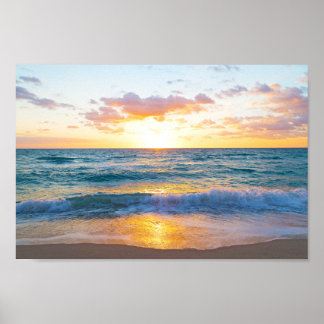 美しい海シーンのポスター ポスター