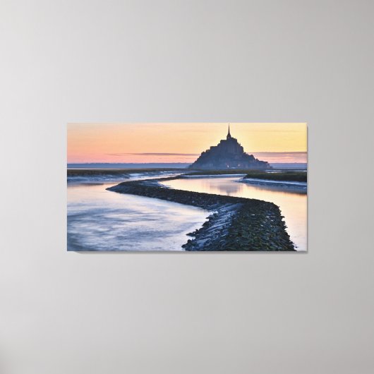 美しい海シーン キャンバスプリント (正面)