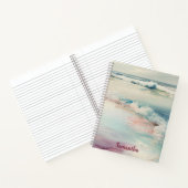 美しい海シーン ノートブック (内部)