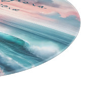 美しい海シーン |パーソナライズされた | カッティングボード (角)