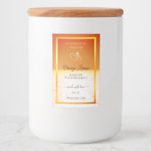 美しい海デザイン製品の包装ラベル フードラベル (正面)