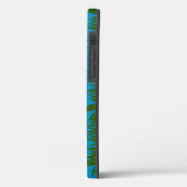 美しい海ブルー熱帯魚の水中 Case-Mate iPhoneケース (裏面 / 左)