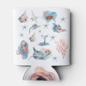 美しい海動物説明クーラーボックス 缶クーラー (裏面)