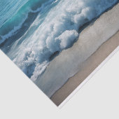 美しい海波がビーチに砕ける 薄葉紙 (詳細)