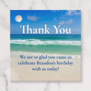 美しい海波撮影ビーチパーティー フェイバータグ