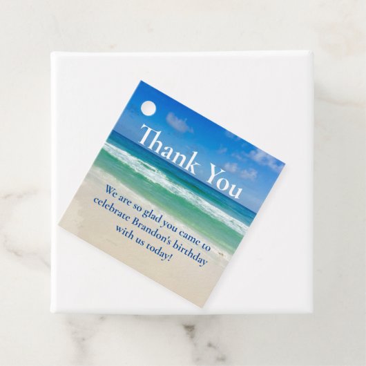 美しい海波撮影ビーチパーティー フェイバータグ (インサイチュ)