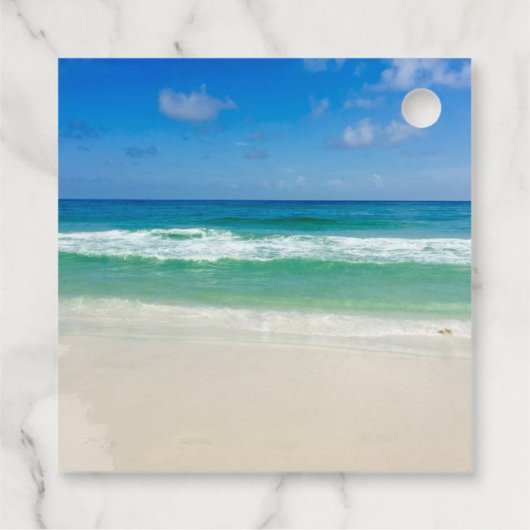 美しい海波撮影ビーチパーティー フェイバータグ (裏面)