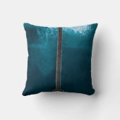 美しい海波 クッション (裏面)