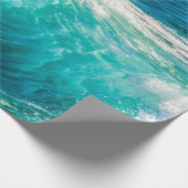 美しい海波 ラッピングペーパー (角)