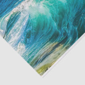 美しい海波 薄葉紙 (詳細)