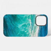 美しい海波 iPhoneケース (裏面横)